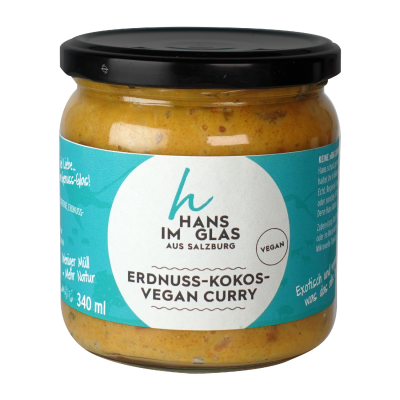 Erdnuss-Kokos-Vegan-Curry